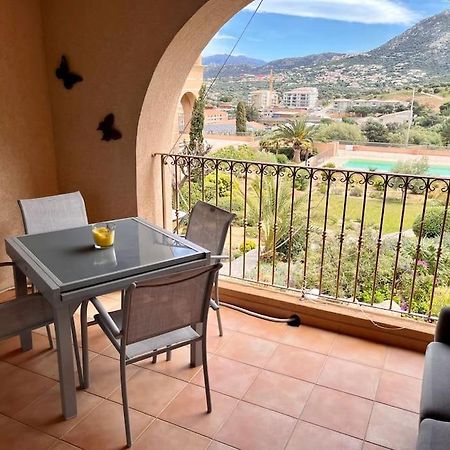 Joli Studio Tout Confort Proche Toutes Commodites Dans Residence Calme LʼÎle-Rousse Zewnętrze zdjęcie